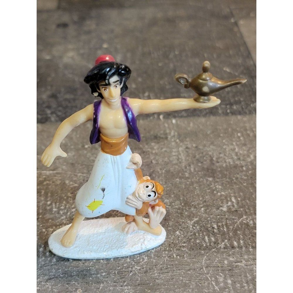 Disney Aladdin Abu lamp Mattel 1992 toy figure
